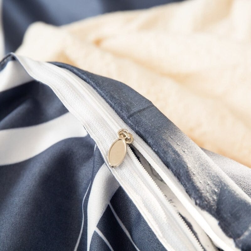 Obliečka Na Prikrývku V Škandinávskej Modrej Farbe