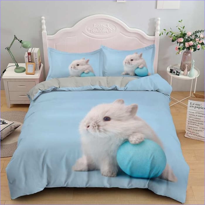 Modrá Prikrývka Pre Bábätko Králik