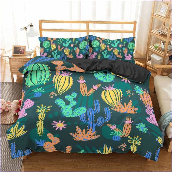 Farebná Kaktusová Prikrývka