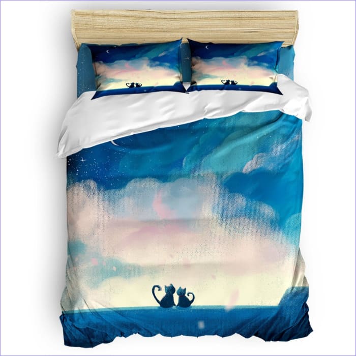 Obliečka Na Prikrývku Cat Sunset