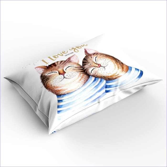 Obliečka Na Prikrývku Cat Milujem Ťa