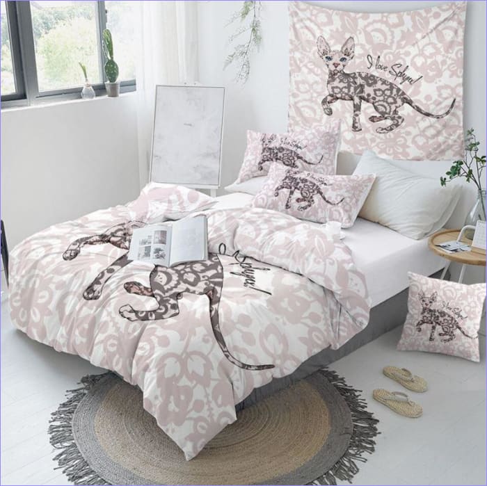 Obliečka Na Prikrývku Cat Love Sphynx