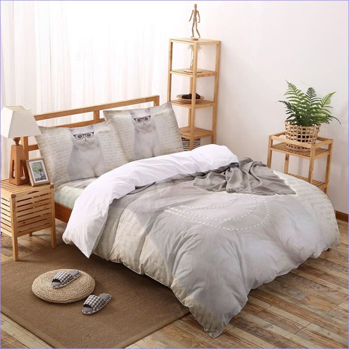 Obliečka Na Prikrývku Mačka S Okuliarmi