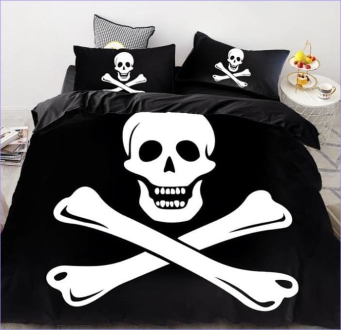 Obliečka Na Prikrývku S Pirátskou Vlajkou