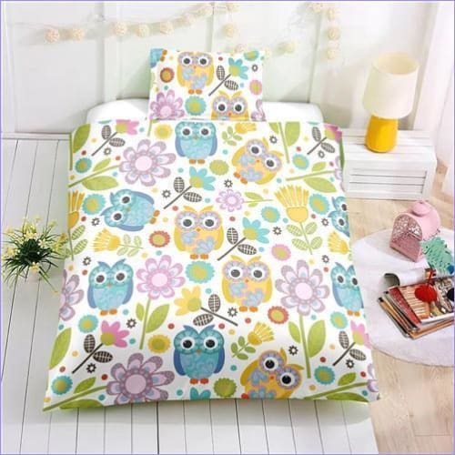 Detská Prikrývka Sovičky A Kvety