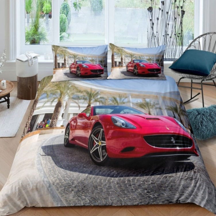 Obliečka Na Prikrývku Ferrari Pre 2 Osoby