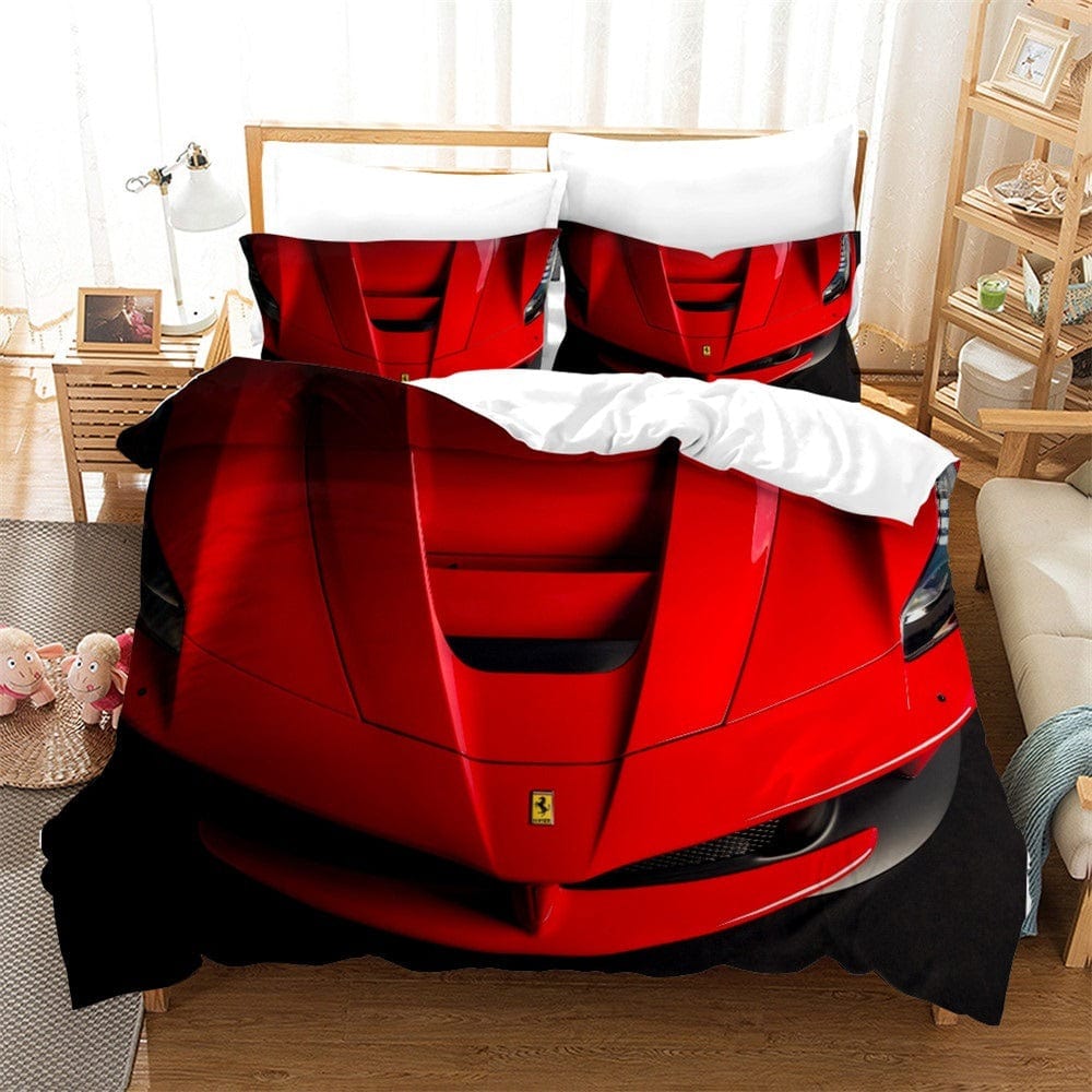 Ferrari Červený Poťah Na Prikrývku 200x200