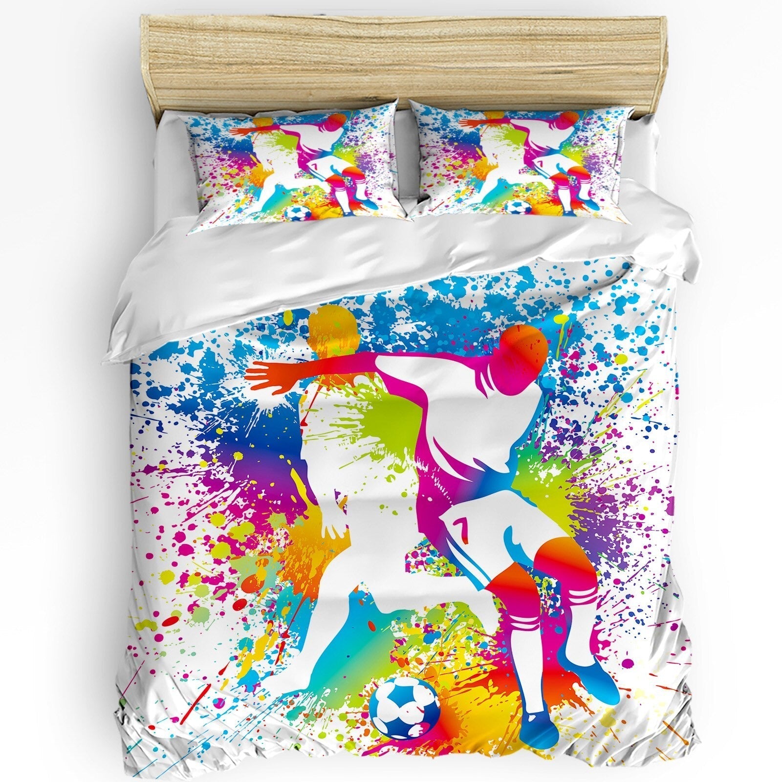 Futbalová Prikrývka 1 Proti 1 Viacfarebná