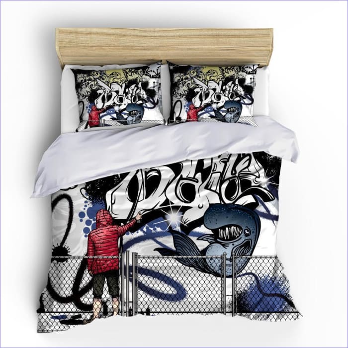 Graffiti Obliečka Na Prikrývku Pre 1 Osobu
