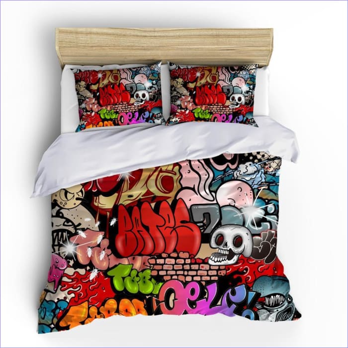 Graffiti Obliečka Na Prikrývku Pre 2 Osoby