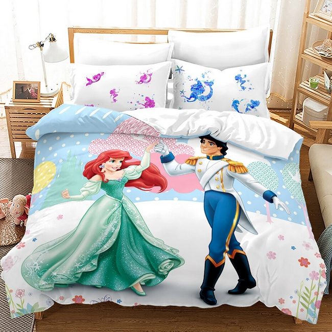 Obliečka Na Prikrývku Malá Morská Víla A Princ