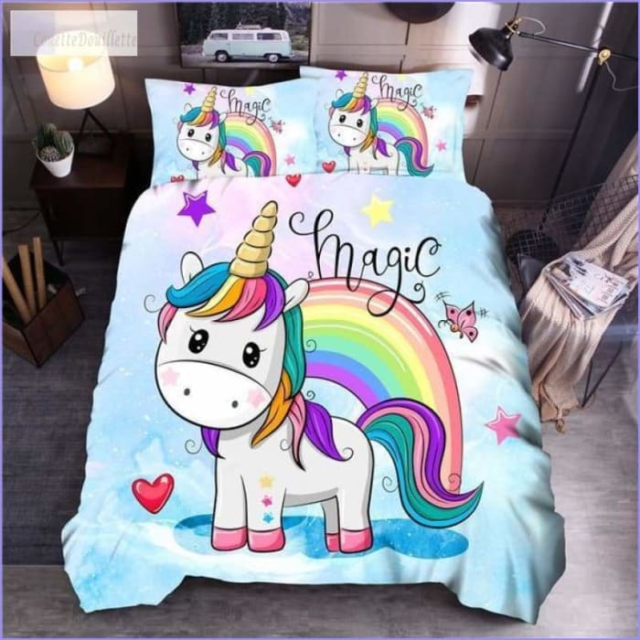 Obliečka Na Prikrývku Unicorn Magic Rainbow