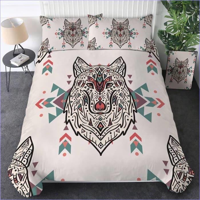 Obliečka Na Perinu Boho Ancestral Wolf