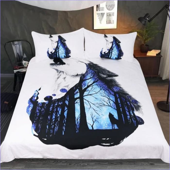 Obliečka Na Perinu Mystical Forest Wolf