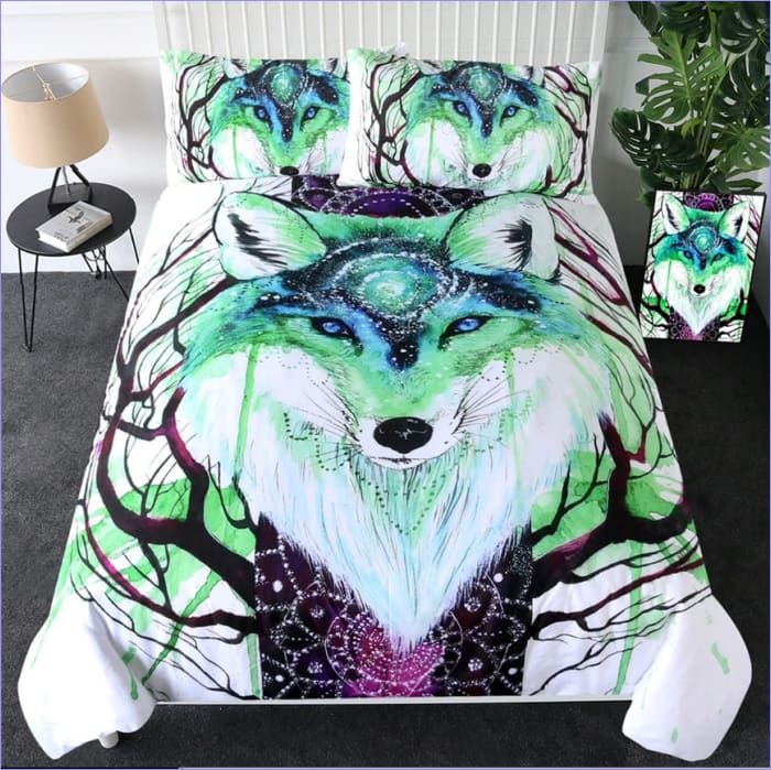Obliečka Na Prikrývku Green Spirit Wolf