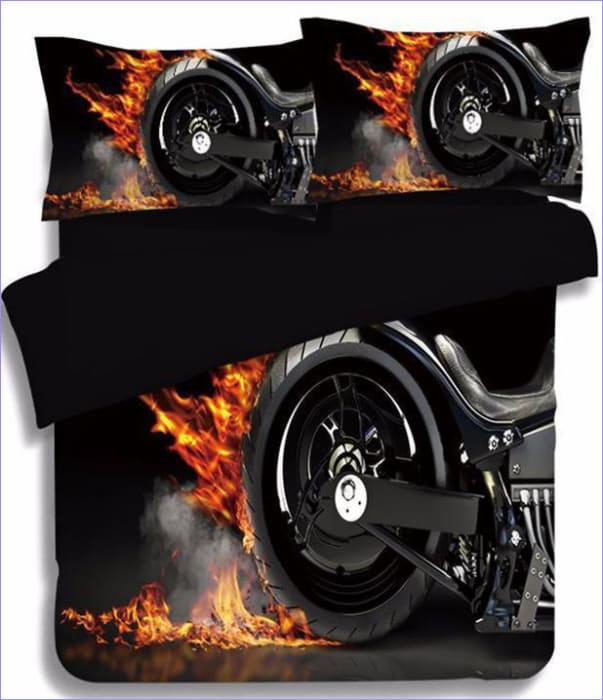 Obliečka Na Prikrývku Moto Burn On Fire