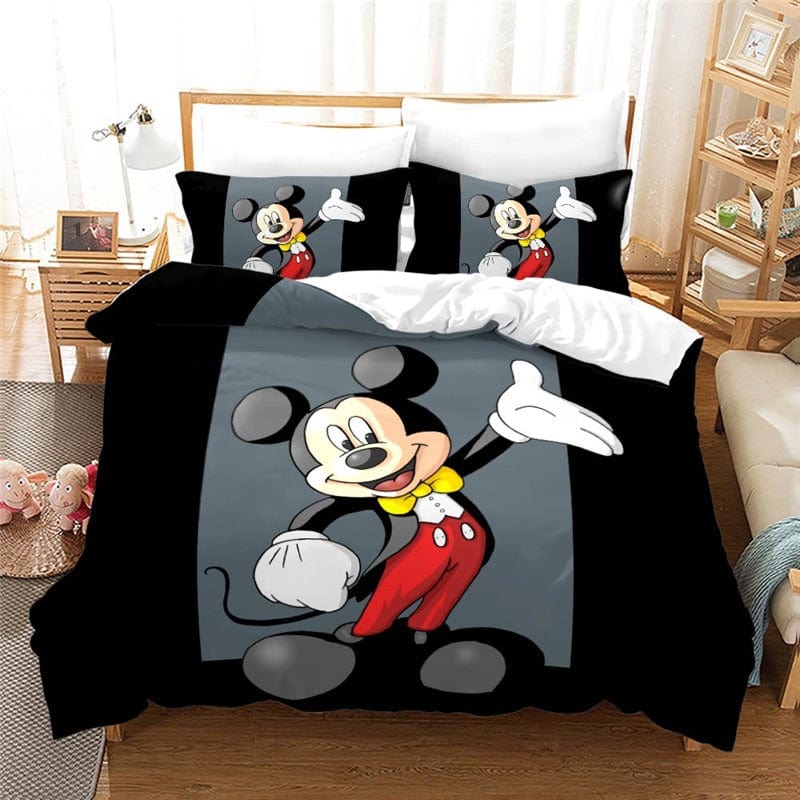 Čierna Obliečka Na Perinu Mickey Mouse