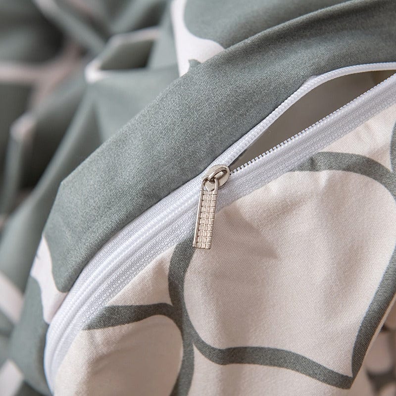 Orientálna Sivá Obliečka Na Prikrývku