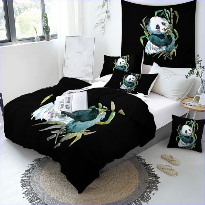 Obliečka Na Paplón Panda Bamboo Akvarel