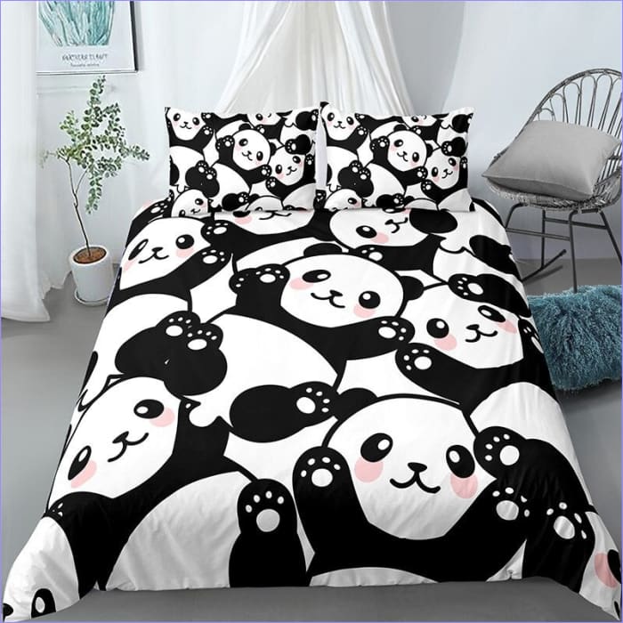 Viacnásobná Obliečka Na Prikrývku Panda