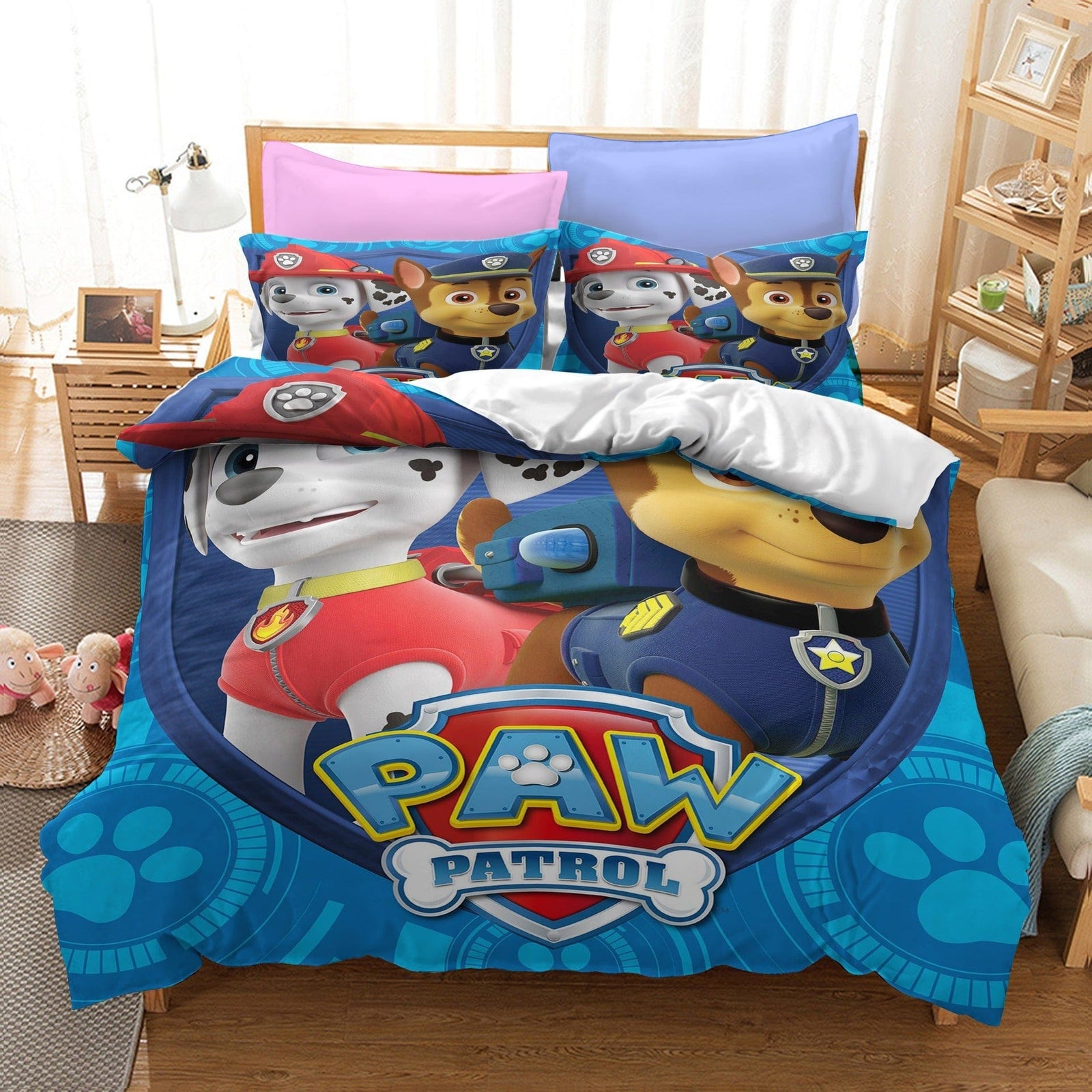 Obliečka Na Paplón Paw Patrol 200x200 Bavlna