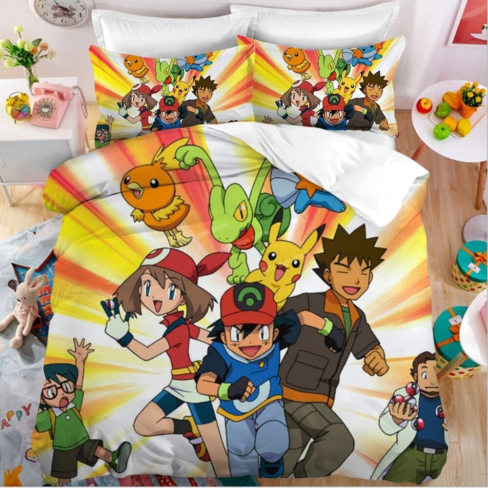 Obliečka Na Prikrývku Z Bavlny Pokémon