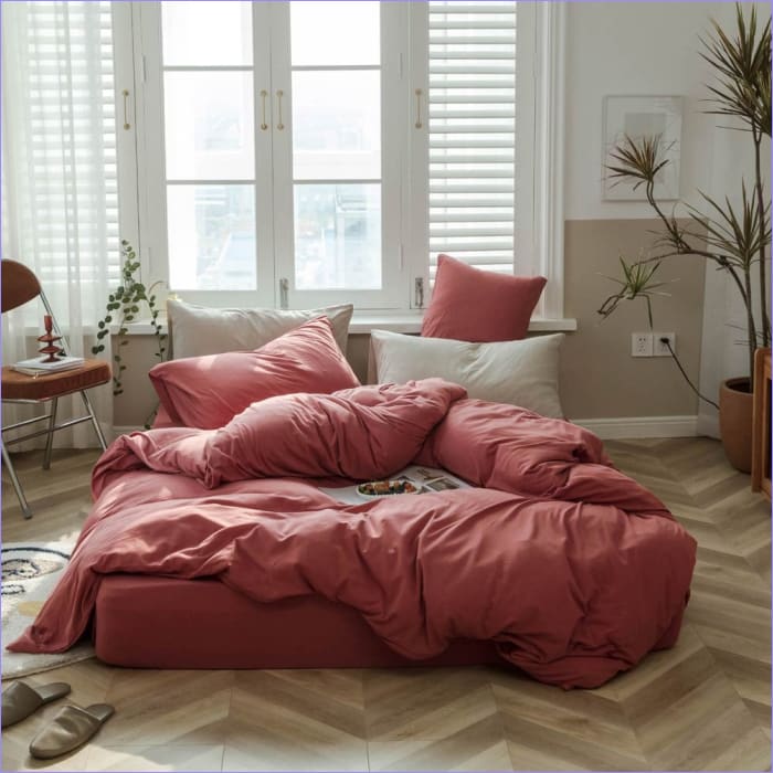 Obliečka Na Prikrývku Tehlovo Červená