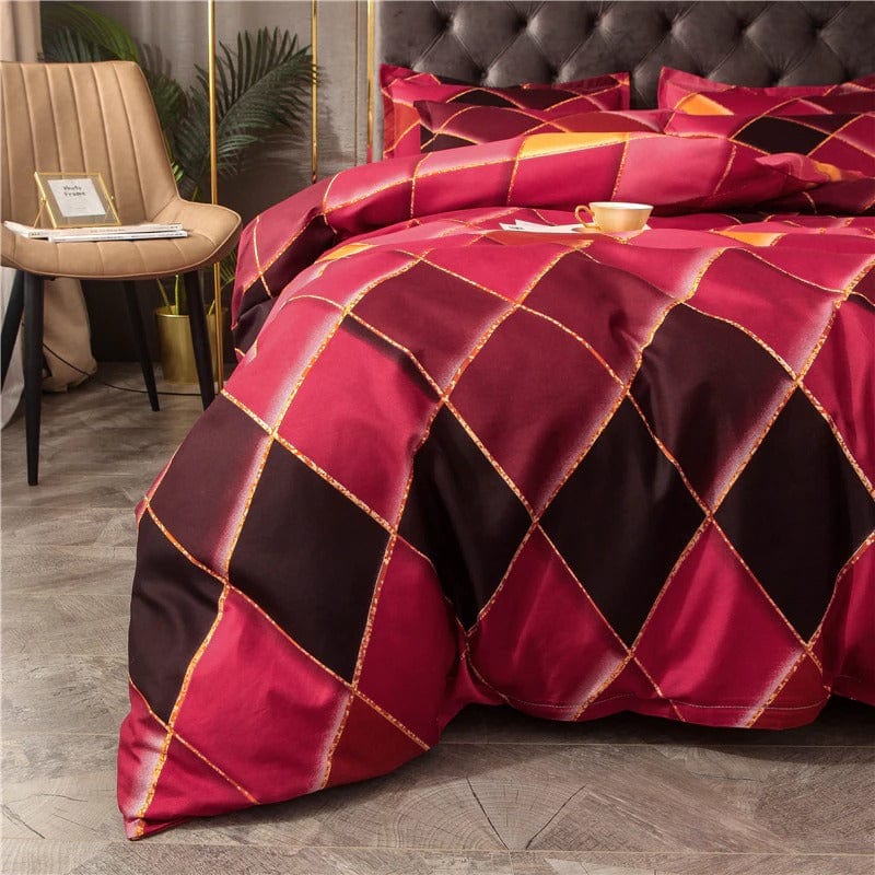 Obliečka Na Perinu Červená Oranžová