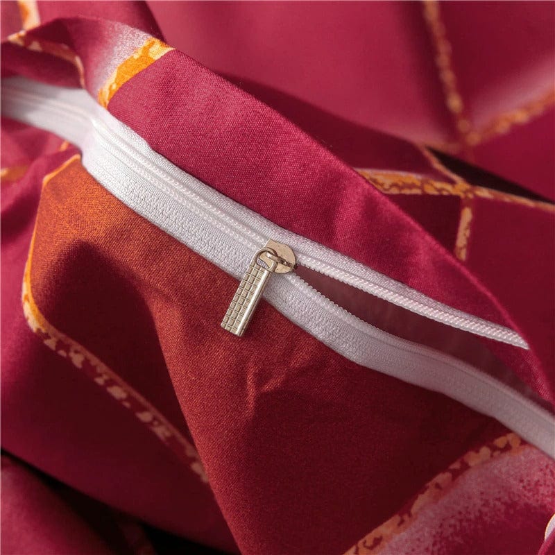 Obliečka Na Perinu Červená Oranžová