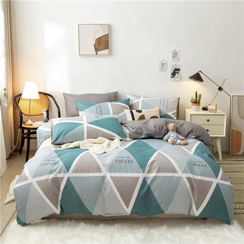 Obliečka Na Škandinávsku Prikrývku Duck Blue