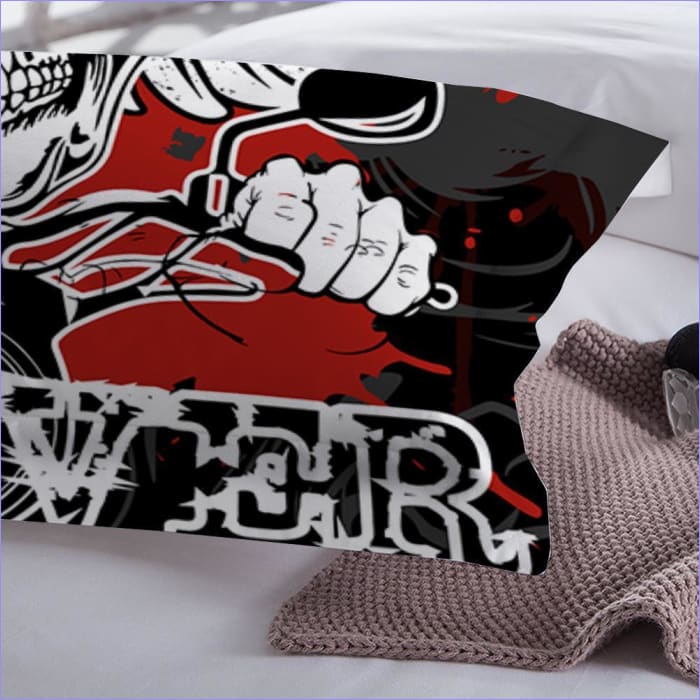 Obliečka Na Prikrývku Motorkárskej Lebky