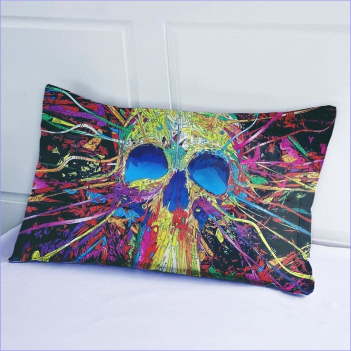 Obliečka Na Prikrývku Lebky Explózia Farieb