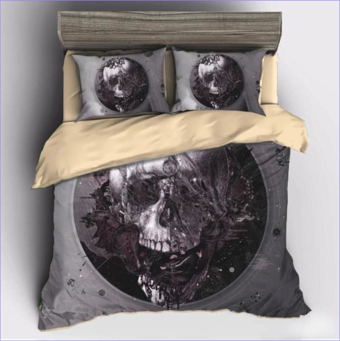 Obliečka Na Perinu Sivá Lebka