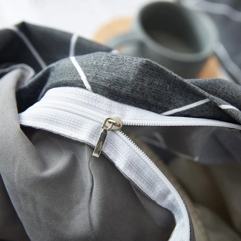 Obliečka Na Perinu Sivá Trojuholníková