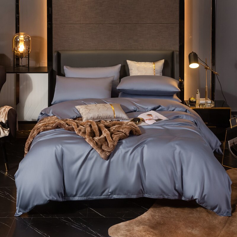 Obliečka Na Prikrývku Zo 100% Bavlny V Striebornej Farbe