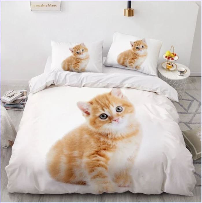 Obliečka Na Prikrývku Kitten Print