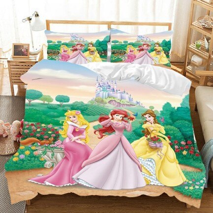 Obliečka Na Perinu Disney Princesses Castle