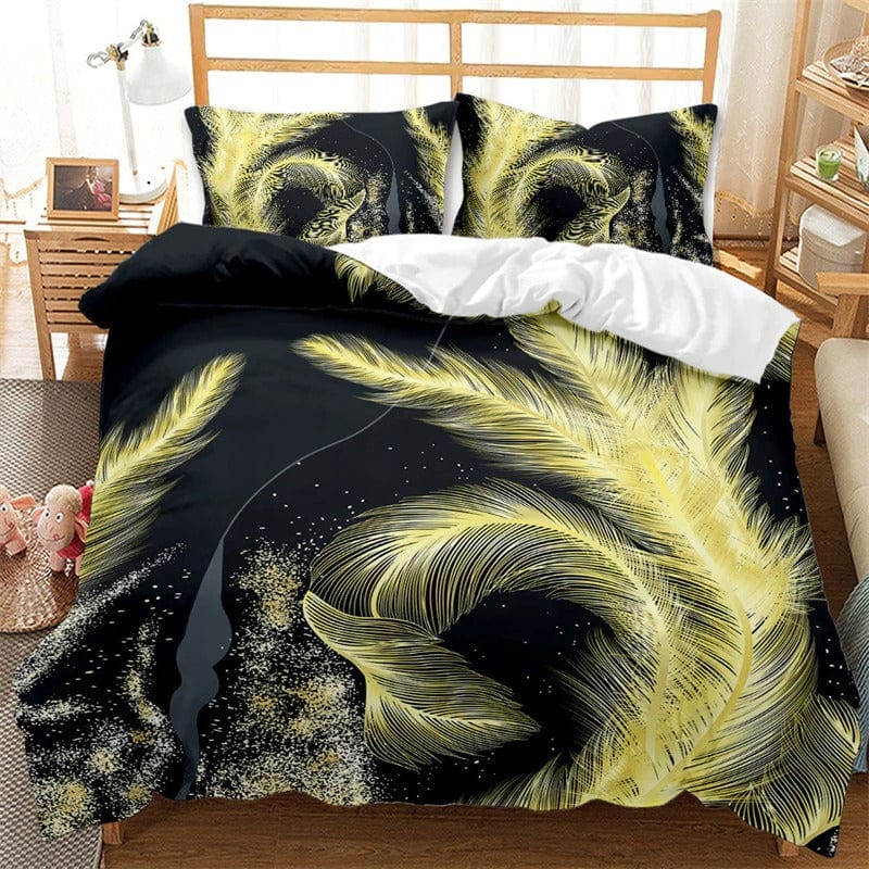 Súprava Obliečok Na Perinu Zo Žltého Peria