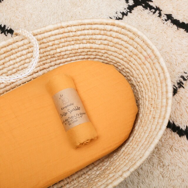 Oranžová Detská Deka