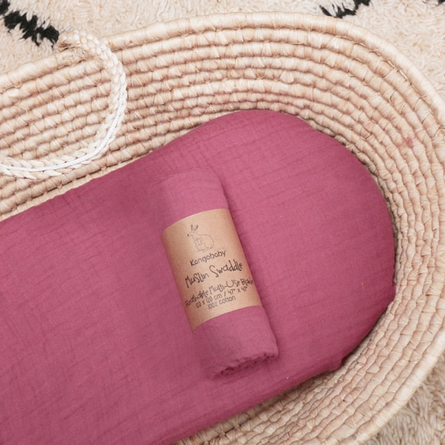 Tmavoružový Detský Pléd